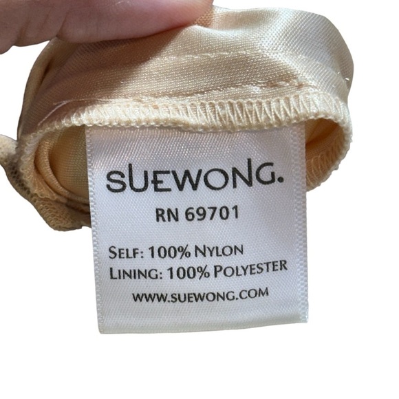 Sue Wong Nocturne Champagne Blush Embroidered Cocktail Dress Women’s US 4 - Picture 5 of 8